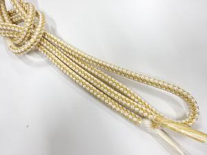 未使用品　正絹　手組帯締め